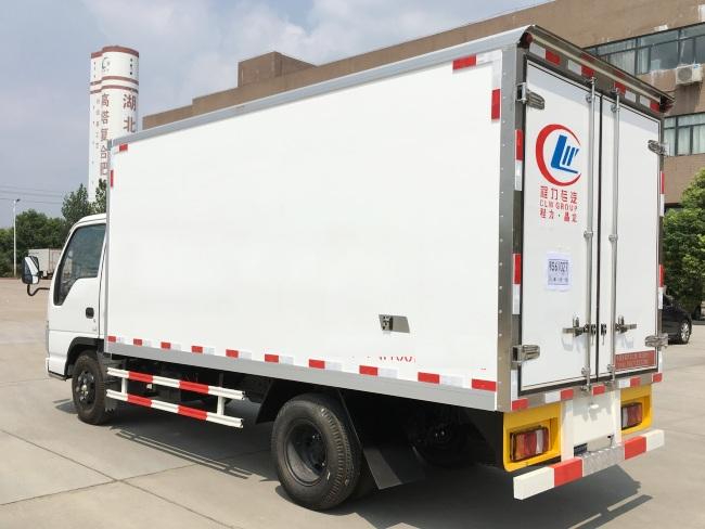 (Длина: 4.1 метра) Qingling / Isuzu refrigerated truck