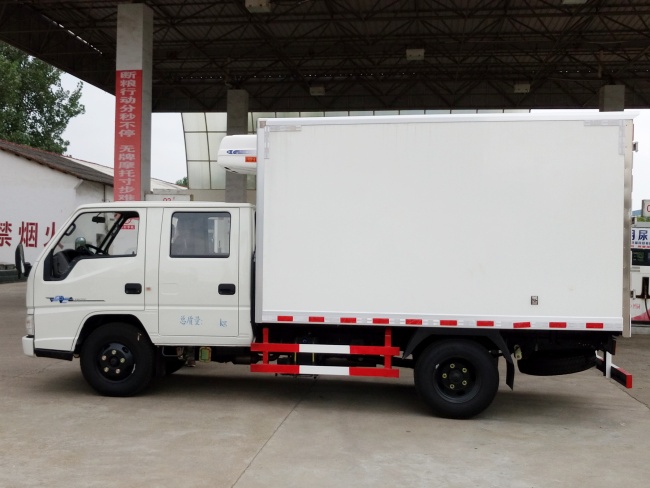 (Длина: 3.2 метра) Jiangling Shunda Double-row Refrigerated Truck