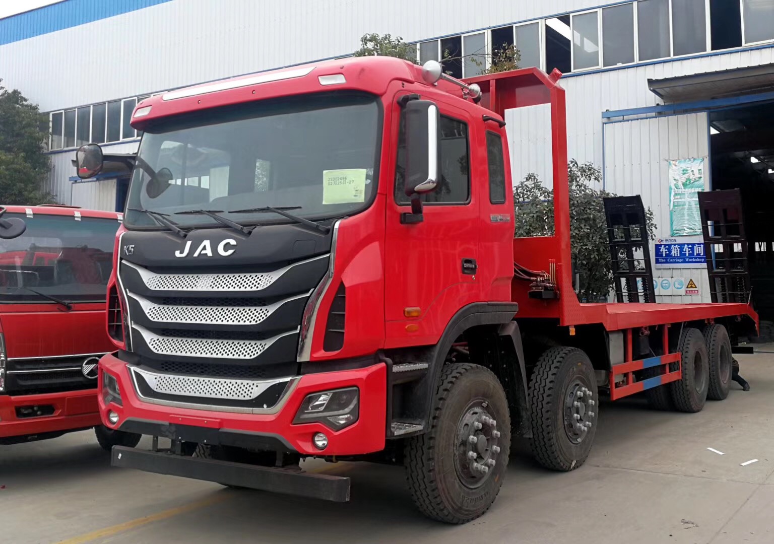 8X4 передний-четырех-задний-восьмерка [20-40 тонна] платформенный транспортный vehicle