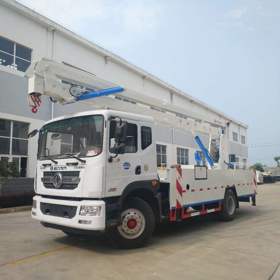 (20-22 метра) Dongfeng D9 складная мачта подъемная платформа
