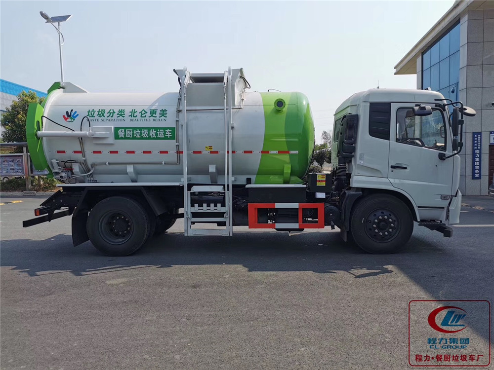 【11 моделей】 мусоровоз Dongfeng Tianjin для сбора кухонных отходов
