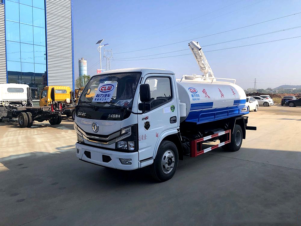 【5 участников】 Автомобиль для сбора сточных вод Dongfeng D6
