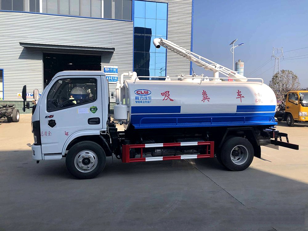 【5 участников】 Автомобиль для сбора сточных вод Dongfeng D6