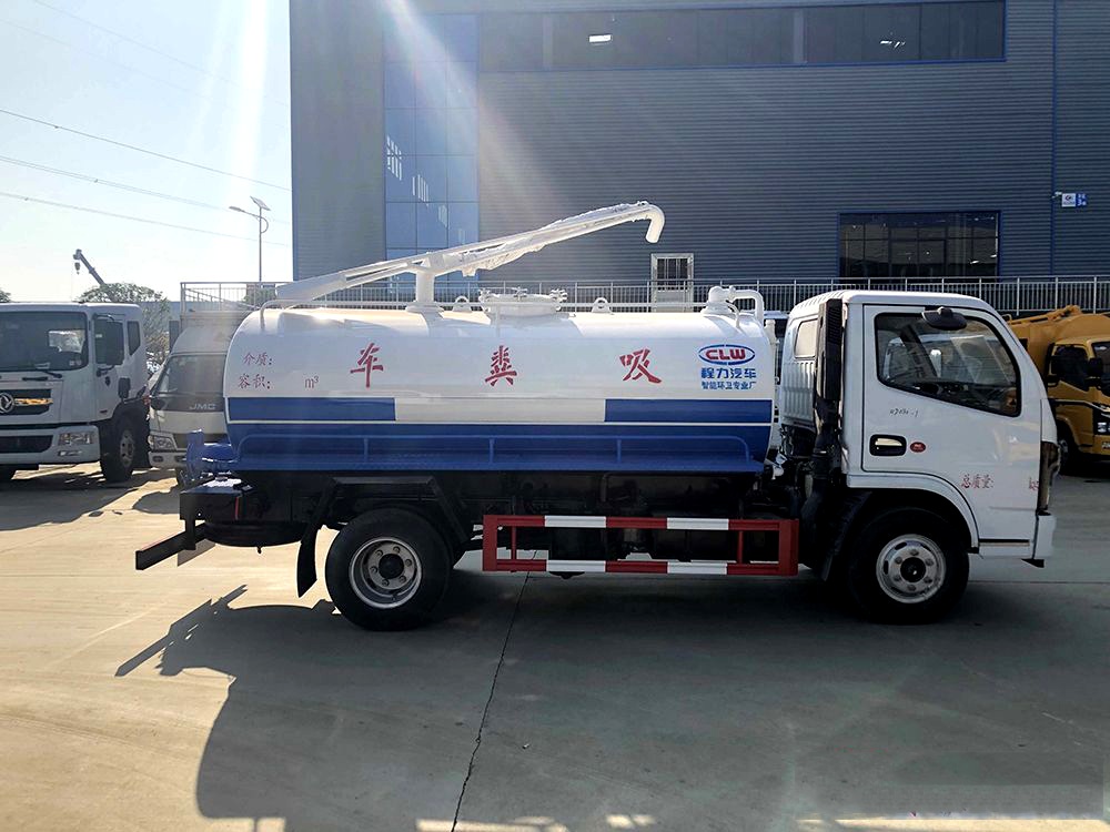【5 участников】 Автомобиль для сбора сточных вод Dongfeng D6