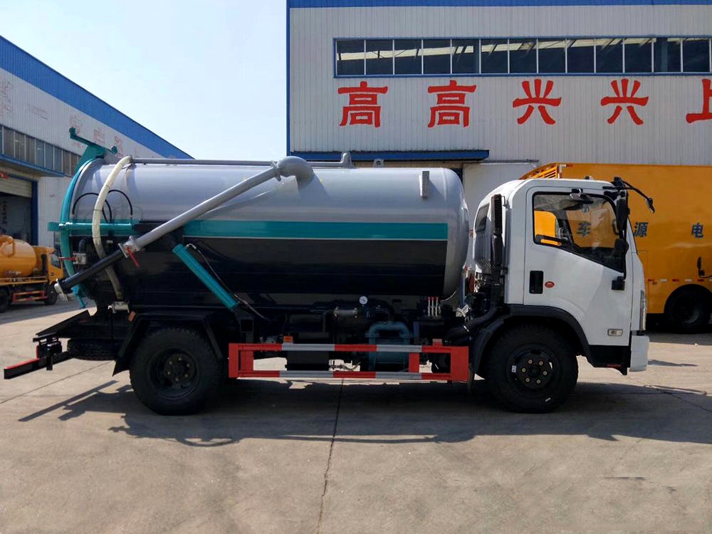 [8 партий] Dongfeng D7 канализационная коллекторная vehicle
