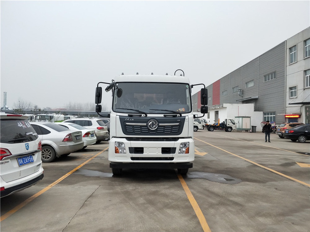 【14 кубических】 Dongfeng Tianjin модель сжатого мусоровоза