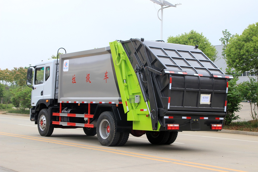 【10 кубических метров】 Dongfeng D9 сжатый мусоровоз