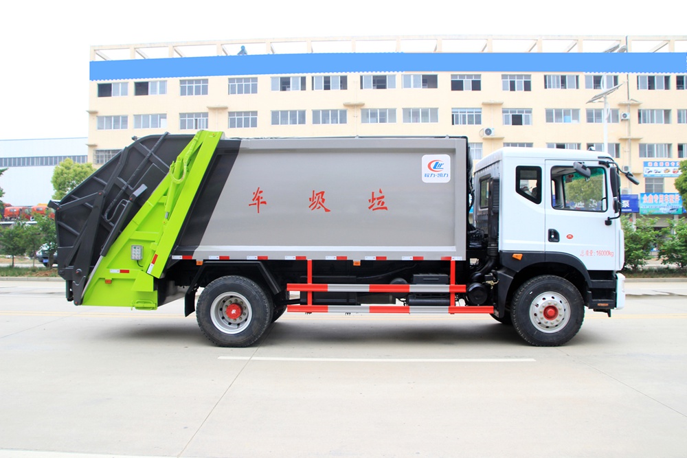 【10 кубических метров】 Dongfeng D9 сжатый мусоровоз
