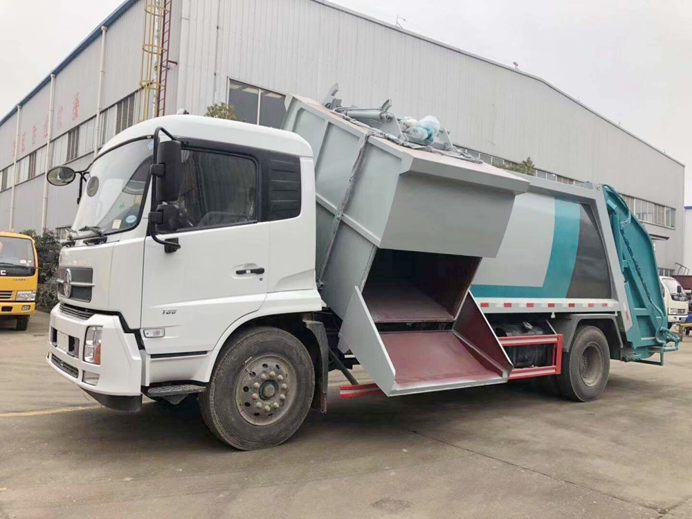 【5+10 Box】 Dongfeng Tianjin Type 6 Dump Truck for Garbage Collection