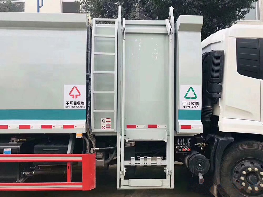 【5+10 Box】 Dongfeng Tianjin Type 6 Dump Truck for Garbage Collection