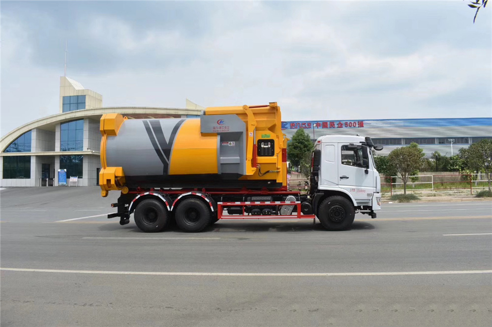 【18 моделей】 Dongfeng заднеприводный rear dual-осевой телескопический грабитель мусора