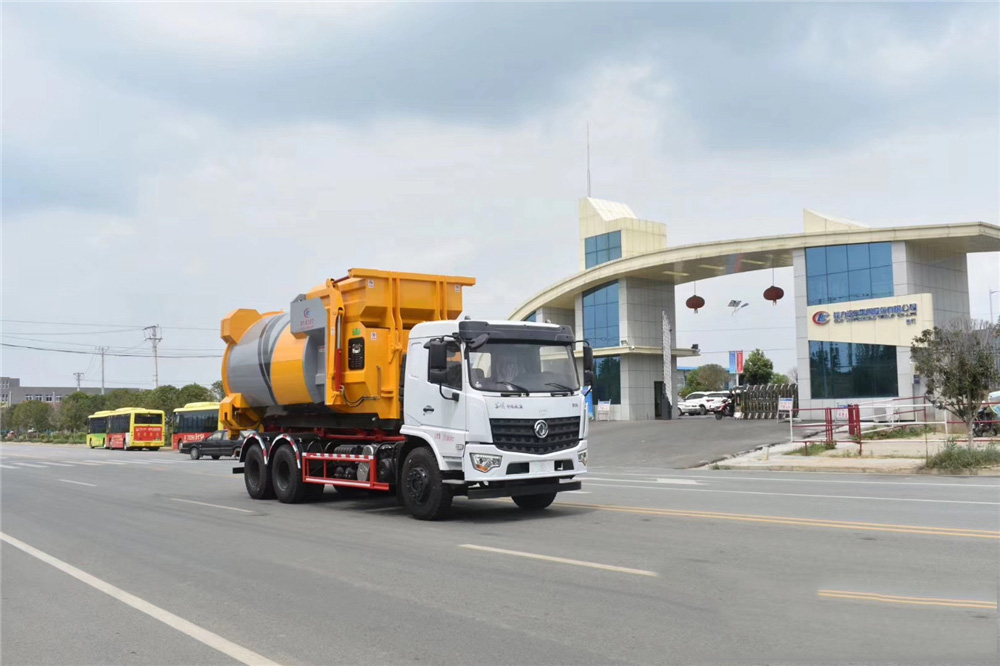 【18 моделей】 Dongfeng заднеприводный rear dual-осевой телескопический грабитель мусора