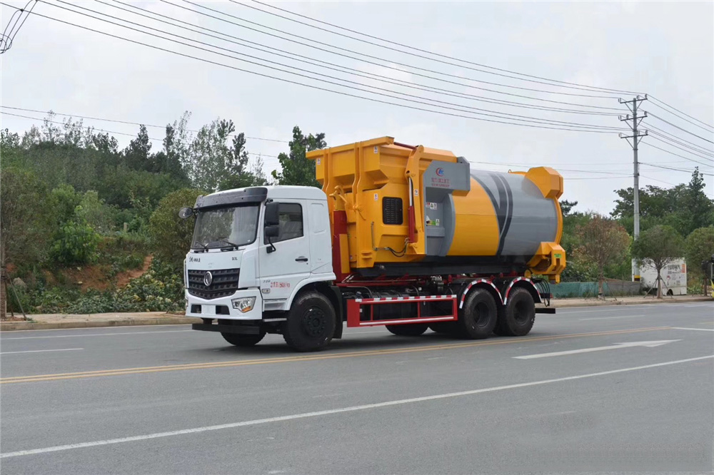 【18 моделей】 Dongfeng заднеприводный rear dual-осевой телескопический грабитель мусора