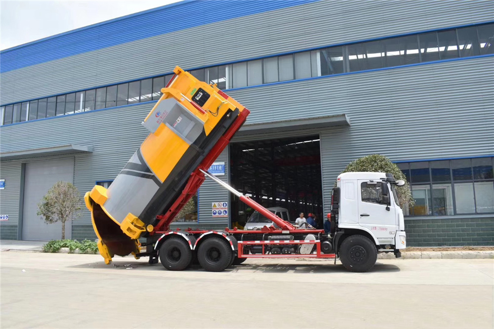 【18 моделей】 Dongfeng заднеприводный rear dual-осевой телескопический грабитель мусора