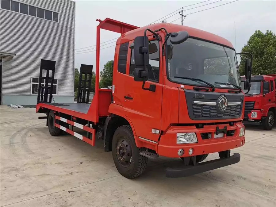 Dongfeng Tianjin 6.2-метровый длиннобазный платформенный транспортный vehicle