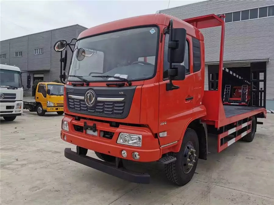 Dongfeng Tianjin 6.2-метровый длиннобазный платформенный транспортный vehicle