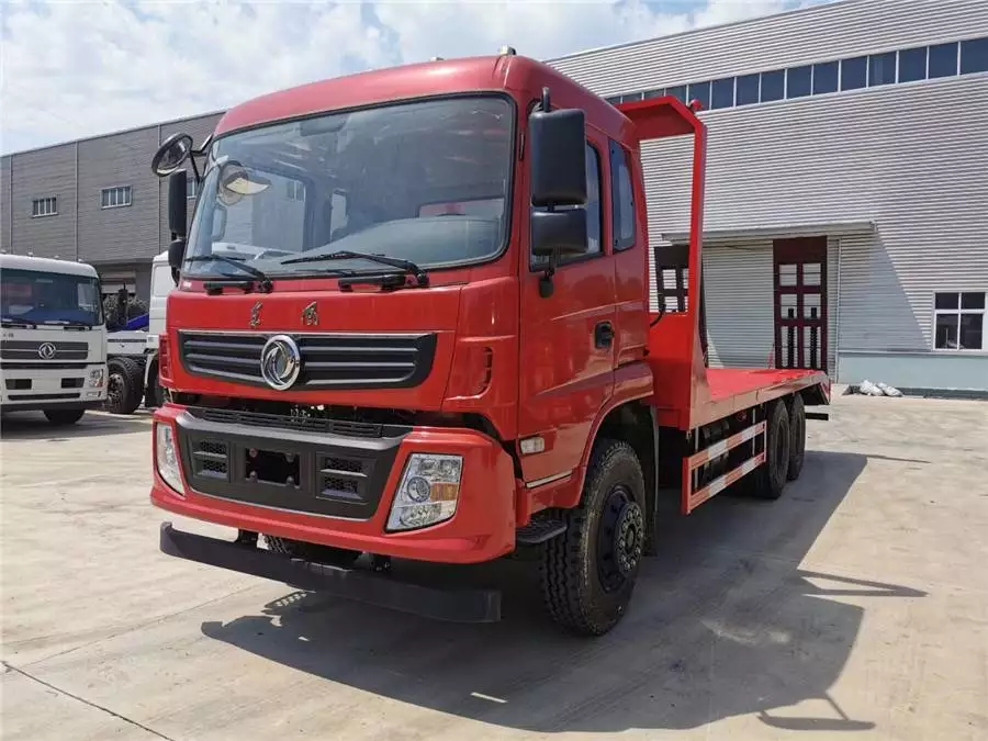Dongfeng Задний двойной мост платформенный грузовик