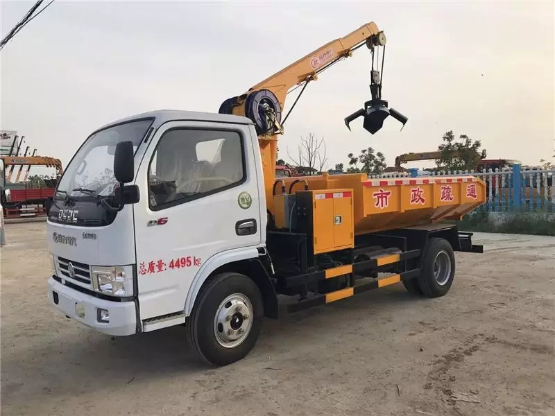 Dongfeng Dolica экскаватор для откачки и транспортировки ила