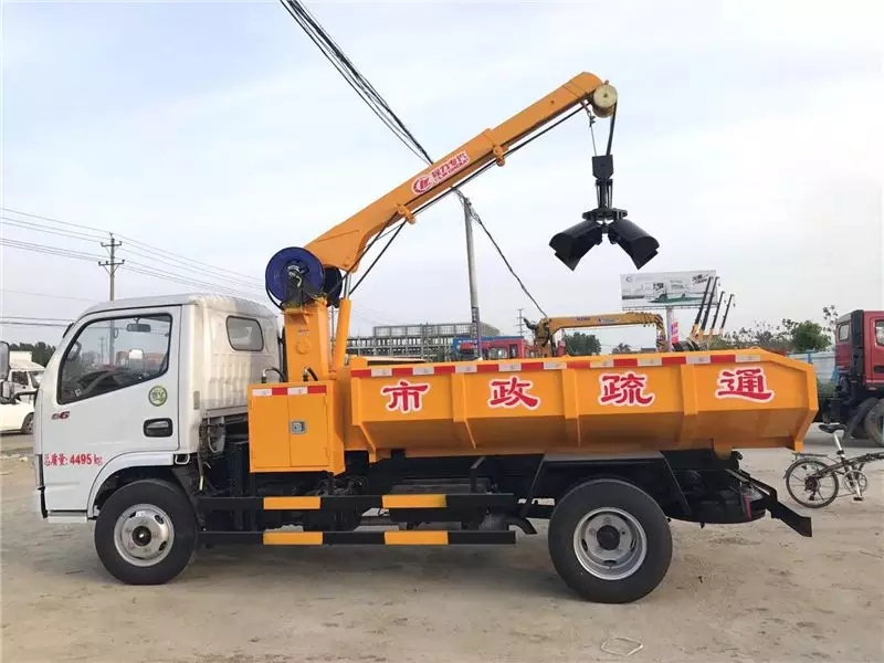 Dongfeng Dolica экскаватор для откачки и транспортировки ила