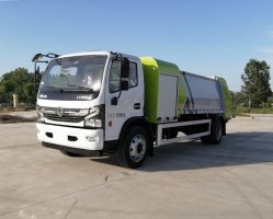 8-тонный Dongfeng Kapte электрический сжатый мусоровоз