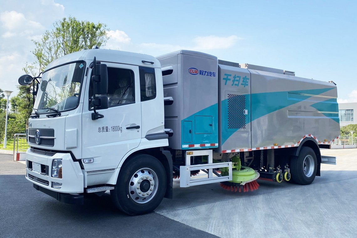 Dongfeng Tianjin чистящий и пылесосный электромобиль на чистой электрической тяге