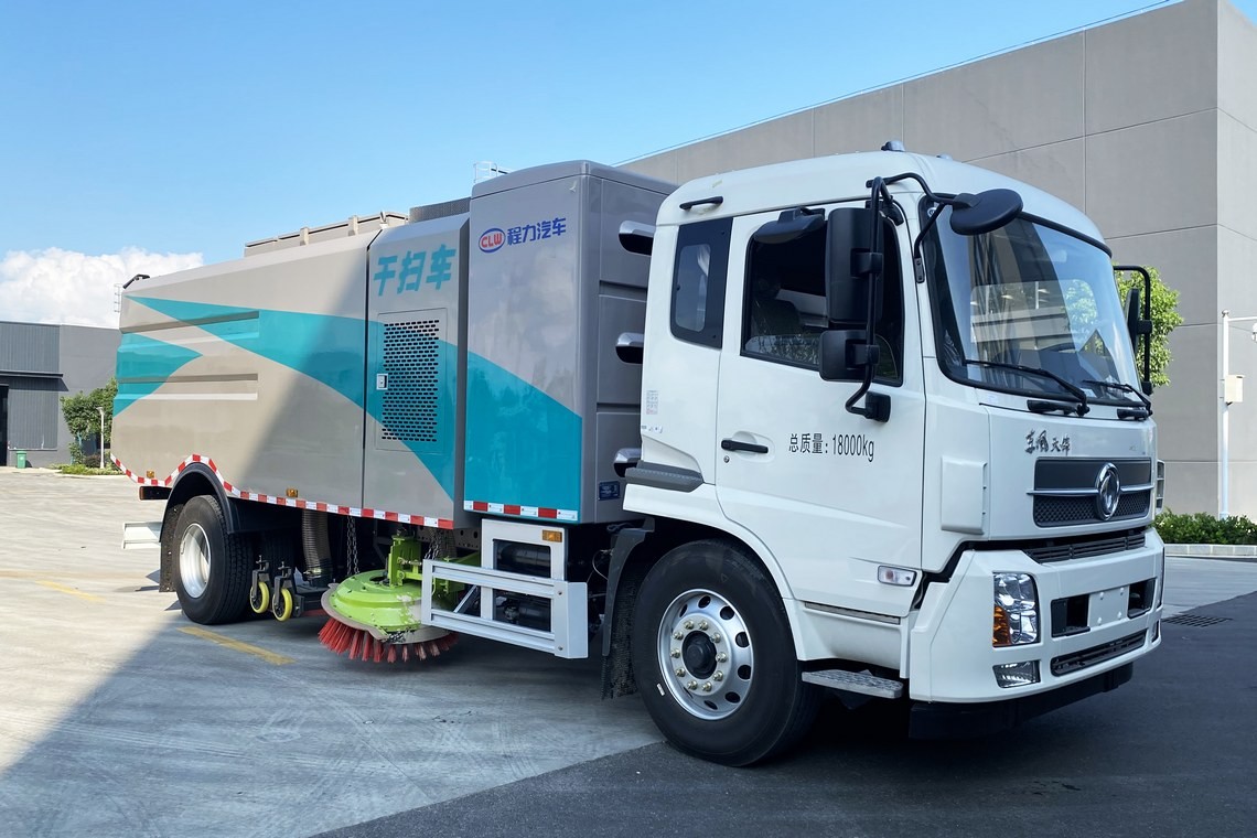 Dongfeng Tianjin чистящий и пылесосный электромобиль на чистой электрической тяге
