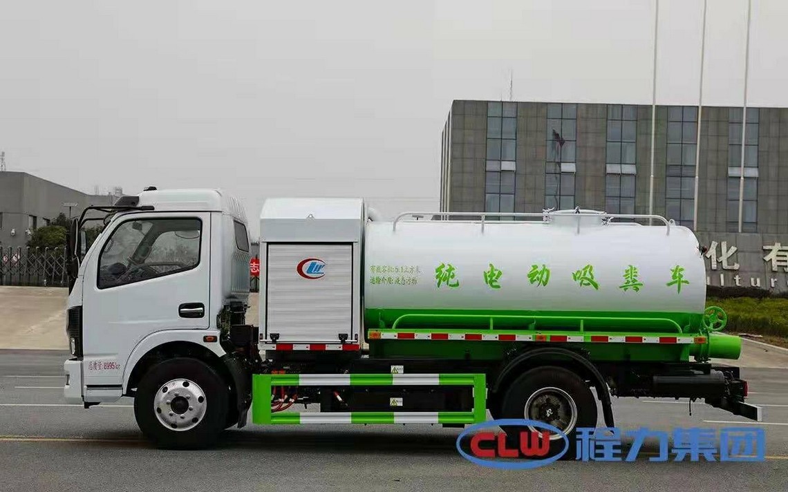 Пять сторонний Dongfeng чистящий электромобиль для сточных вод