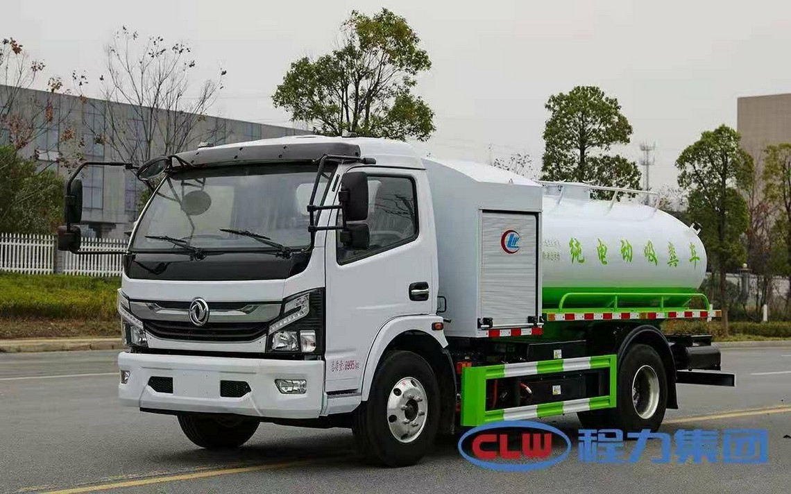 Пять сторонний Dongfeng чистящий электромобиль для сточных вод