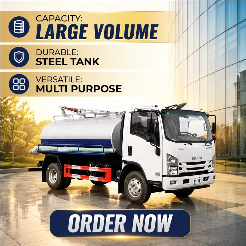 Изuzu ELF 700P 4x2 RHD 10000L бак для сточных вод фекального всасывающего грузовика с итальянским ручным дизельным вакуумным насосом JUROP для экспортной рамы
