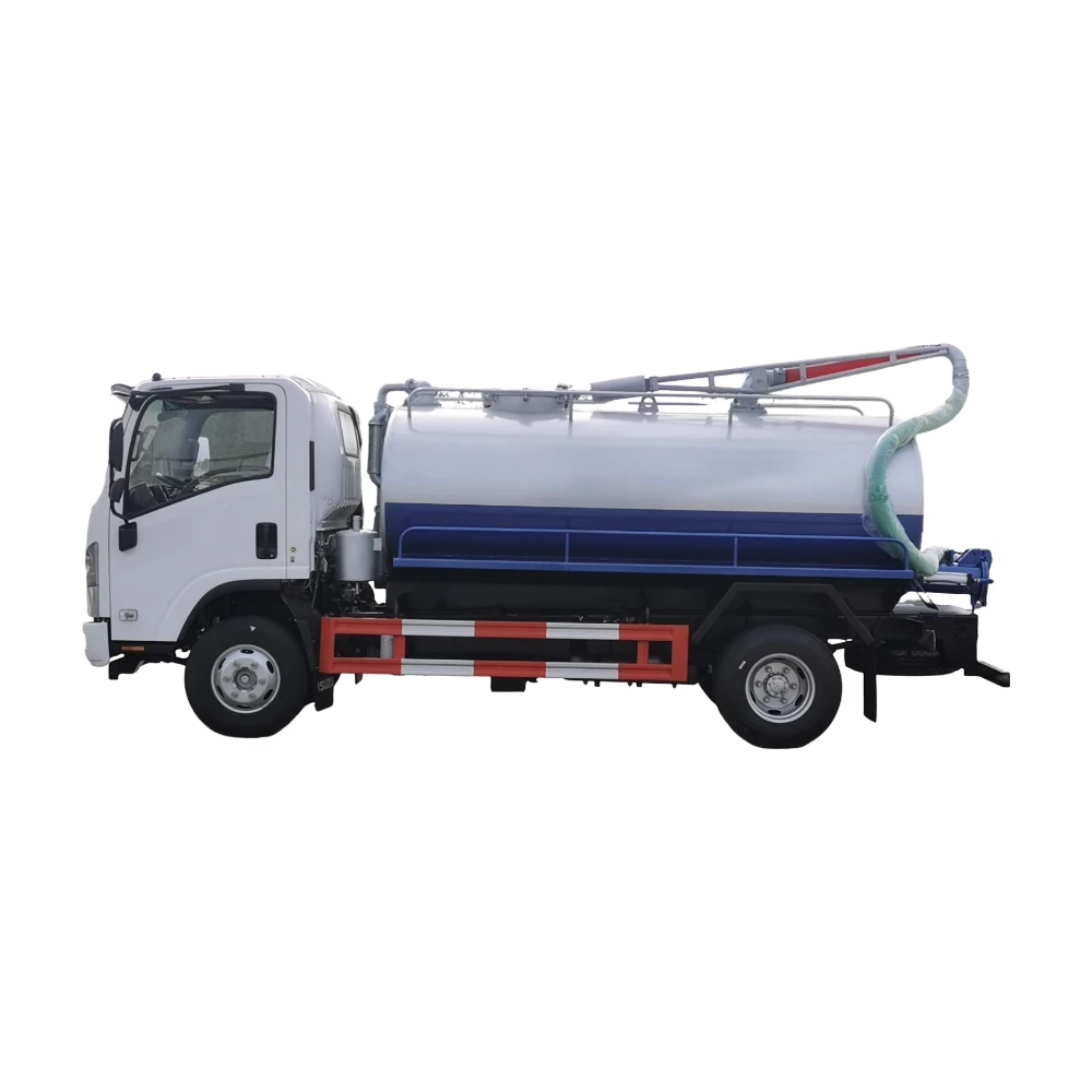 Изuzu ELF 700P 4x2 RHD 10000L бак для сточных вод фекального всасывающего грузовика с итальянским ручным дизельным вакуумным насосом JUROP для экспортной рамы