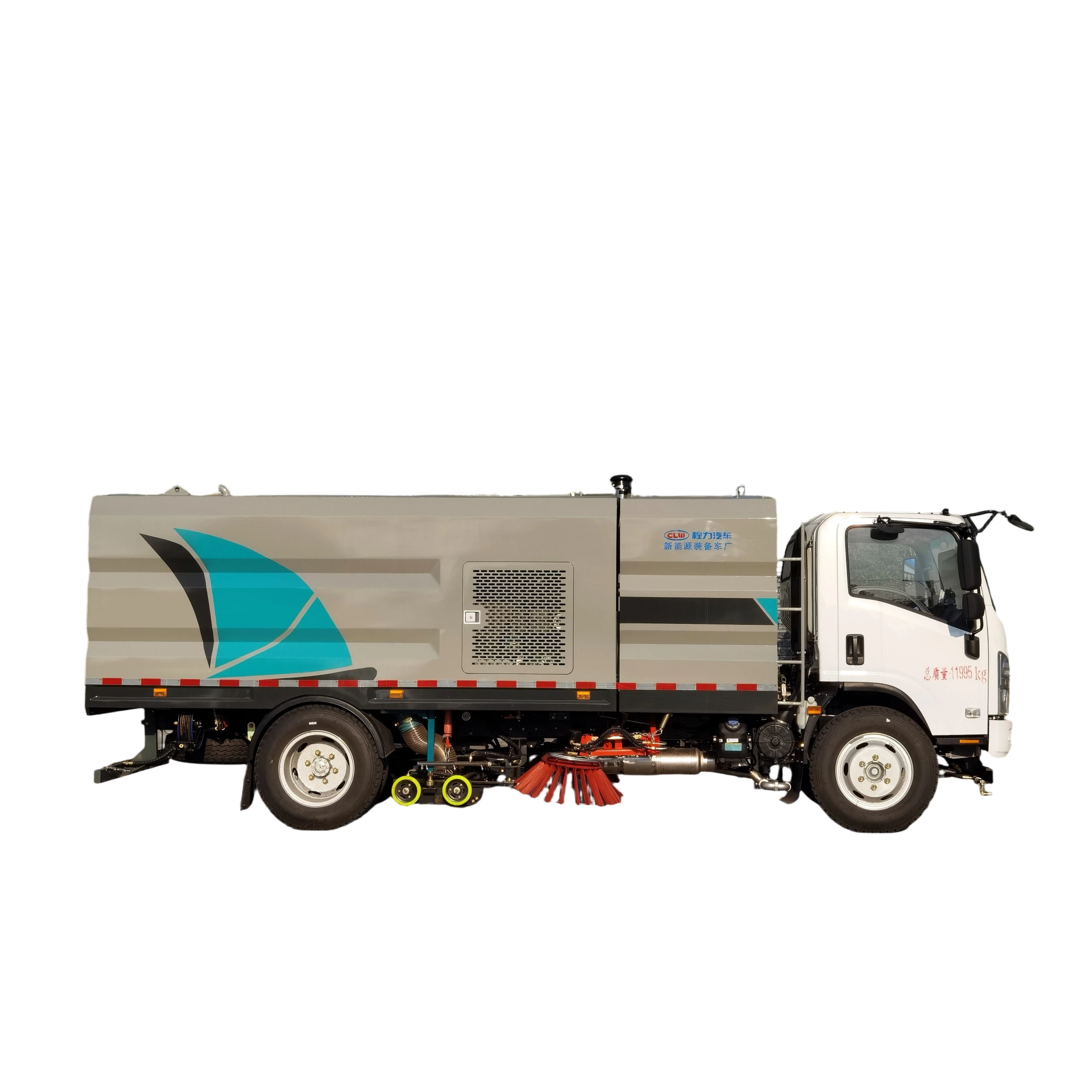 Исузу Цинлинг CL5120TXS6BGX Моющий и Вытирающий Вагон с Двигателем и Насосом & Шифтером