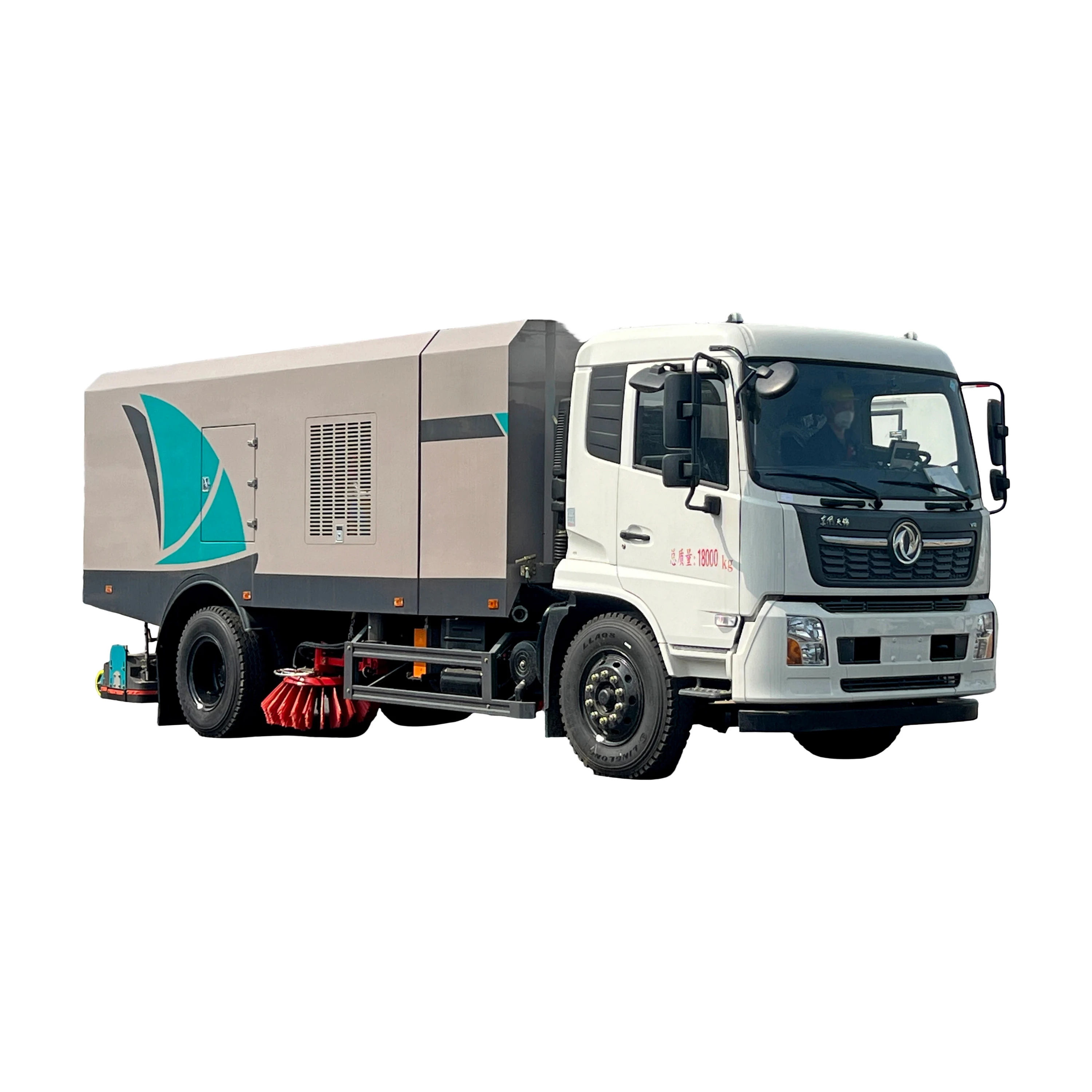 Dongfeng Tianjin CL5180TXC6GX-A Универсальная задняя пылесосная установка для сухой и влажной уборки 18000 кг 1 год гарантии