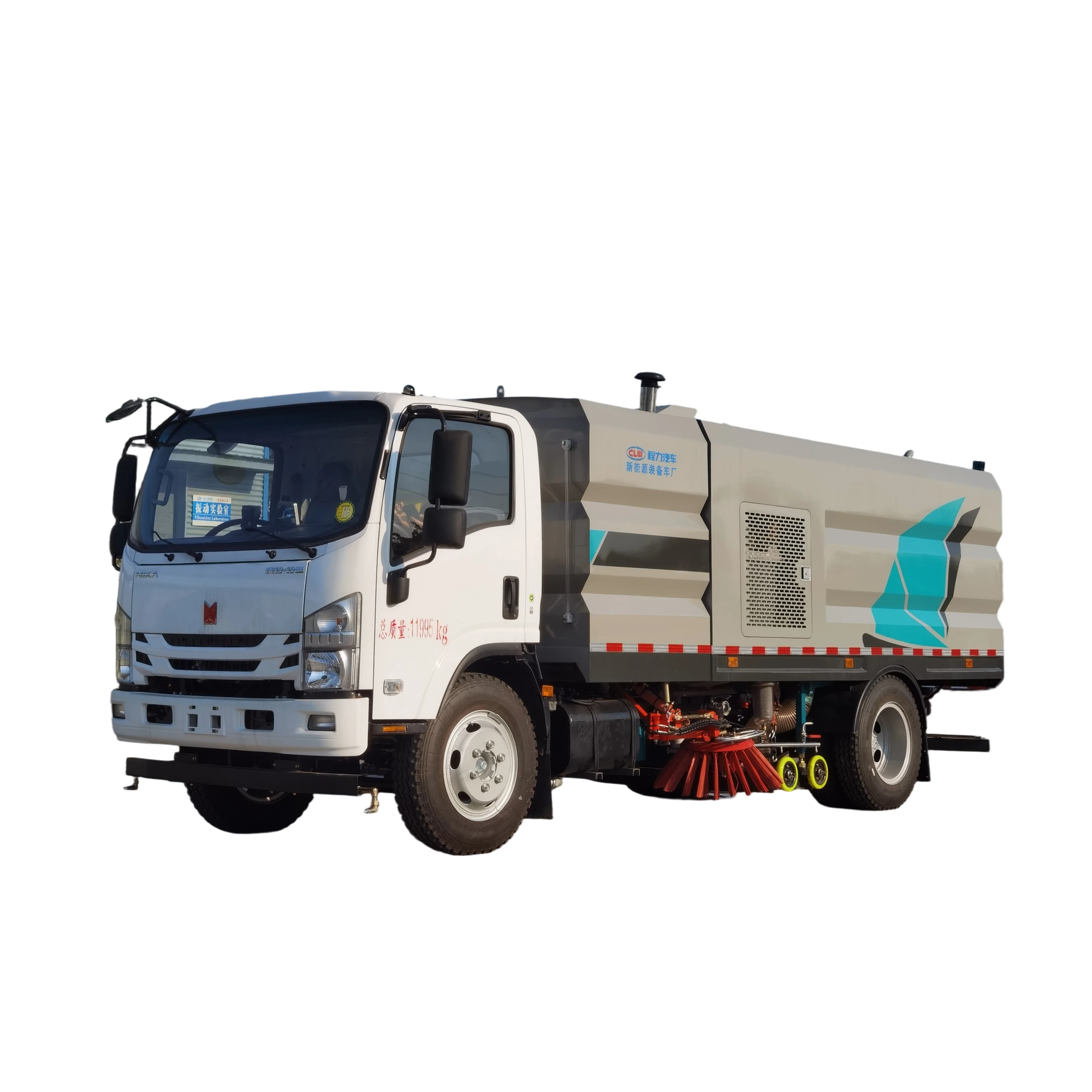 Исузу Цинлинг CL5120TXS6BGX Моющий и Вытирающий Вагон с Двигателем и Насосом & Шифтером