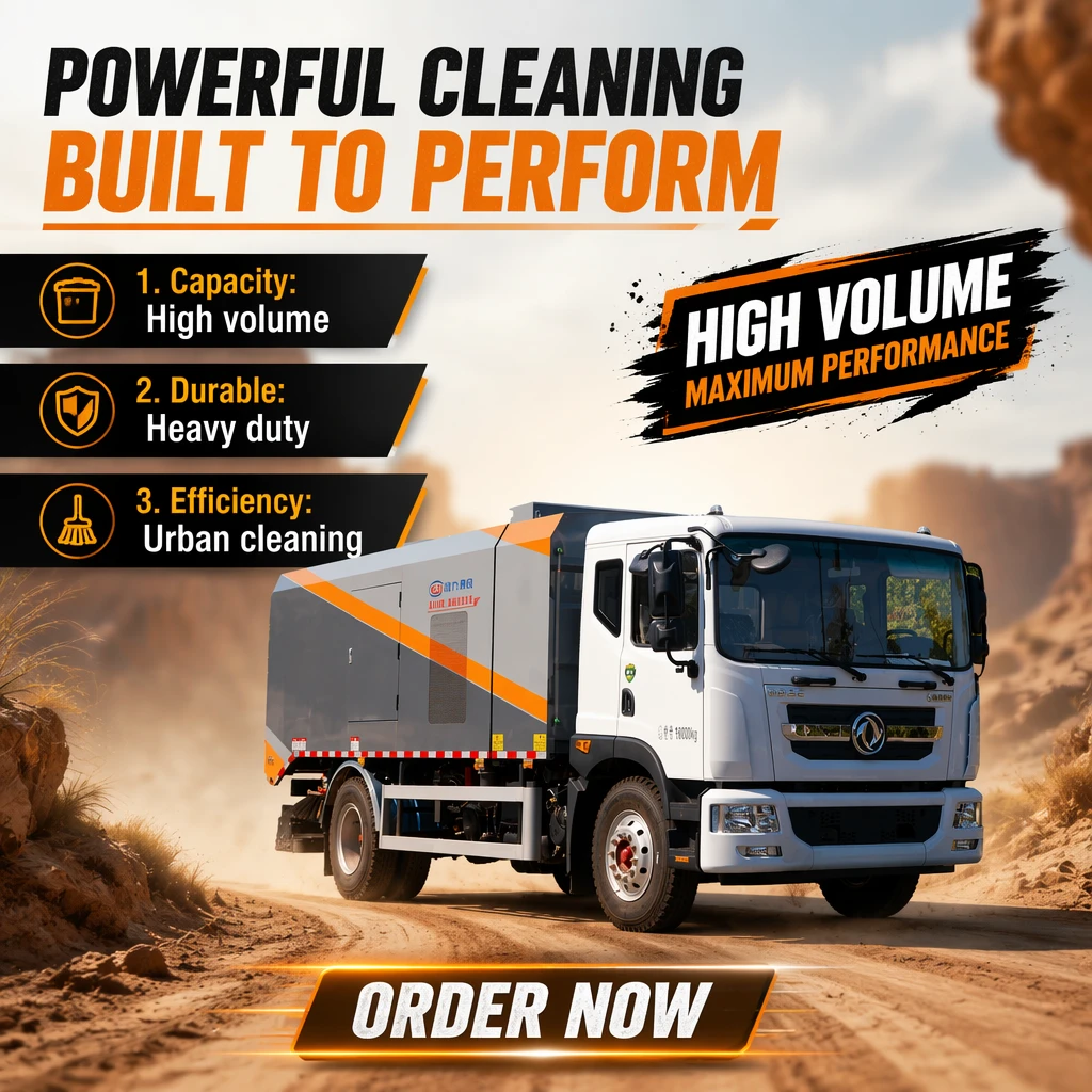 CL5120TXC6GX Dалика Мид/Задний Установленный Двигатель и Гears Вакуумная Чистящая Машина Автомобиль