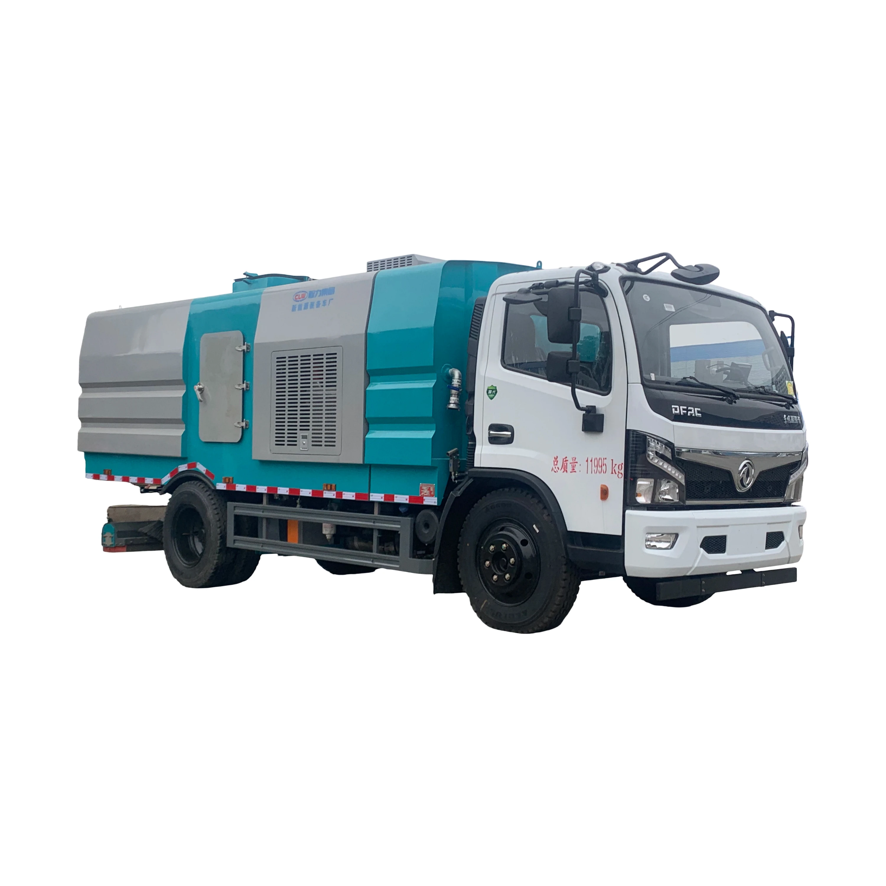 Dongfeng Dafu Ruika CLW5120TXC6SL -A Заднее Монтажное Вакуумная Уборочная Машина Автомобиль 11995kg 1 Год Гарантии