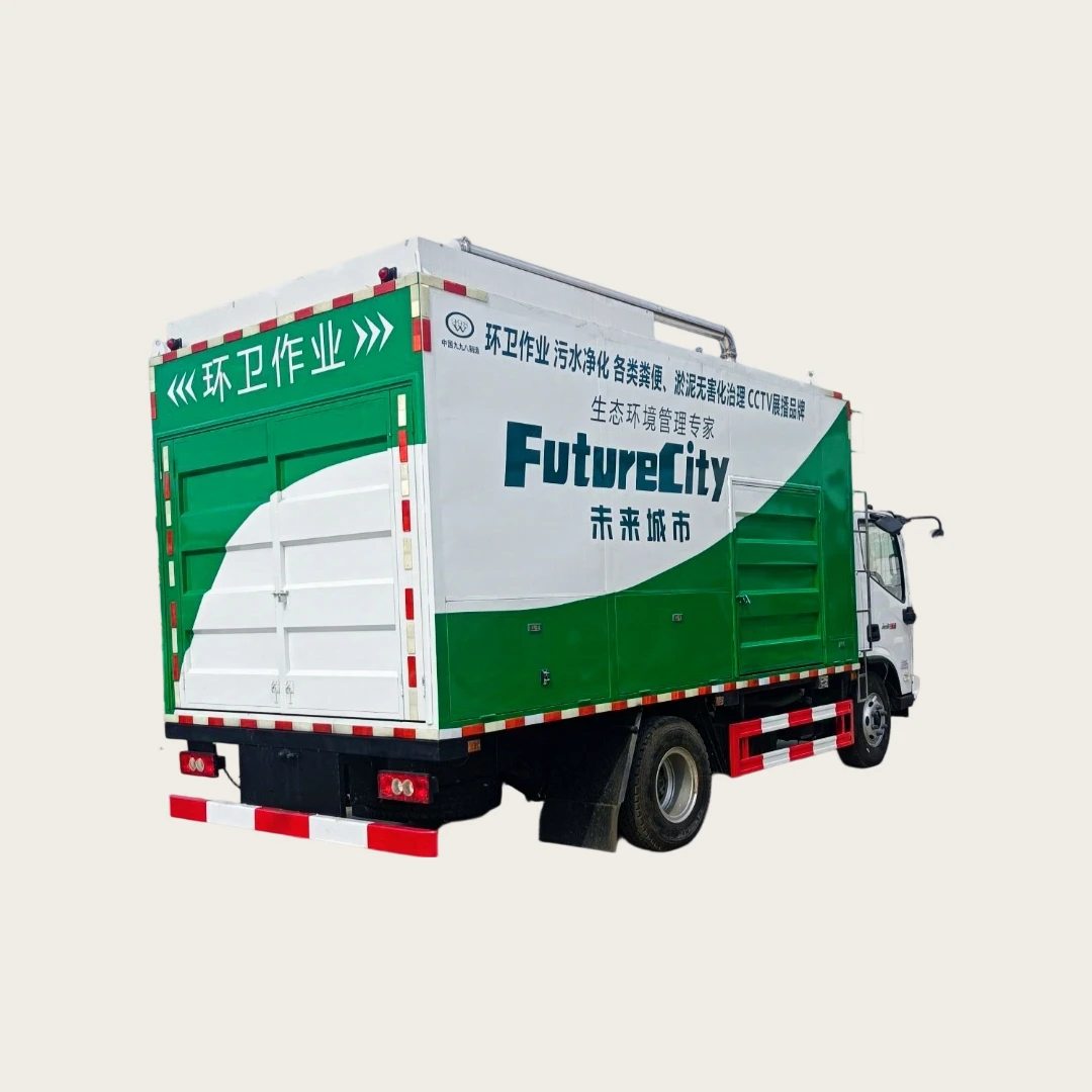 Донгфенг Евро 3 Выбросы Очистка сточных вод Очиститель Trucks Новая дизельная ручная бочка для domesticsewage collection