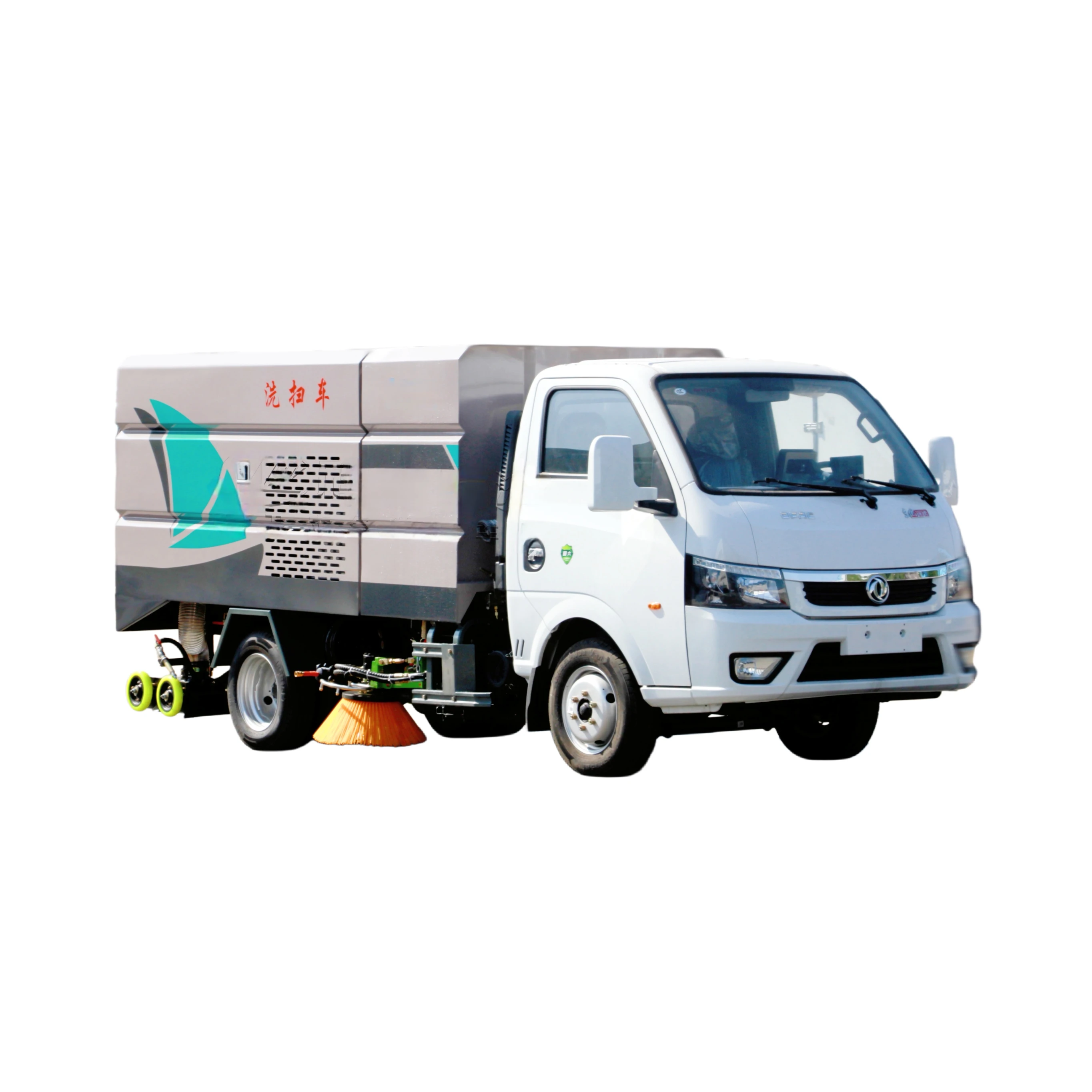 CLW5040TXSBSL Dongфенг Туйи Серия Автомобильная Мытье и Вычесывание Машина с синей регистрационной табличкой Двигателем Поршневого Насоса