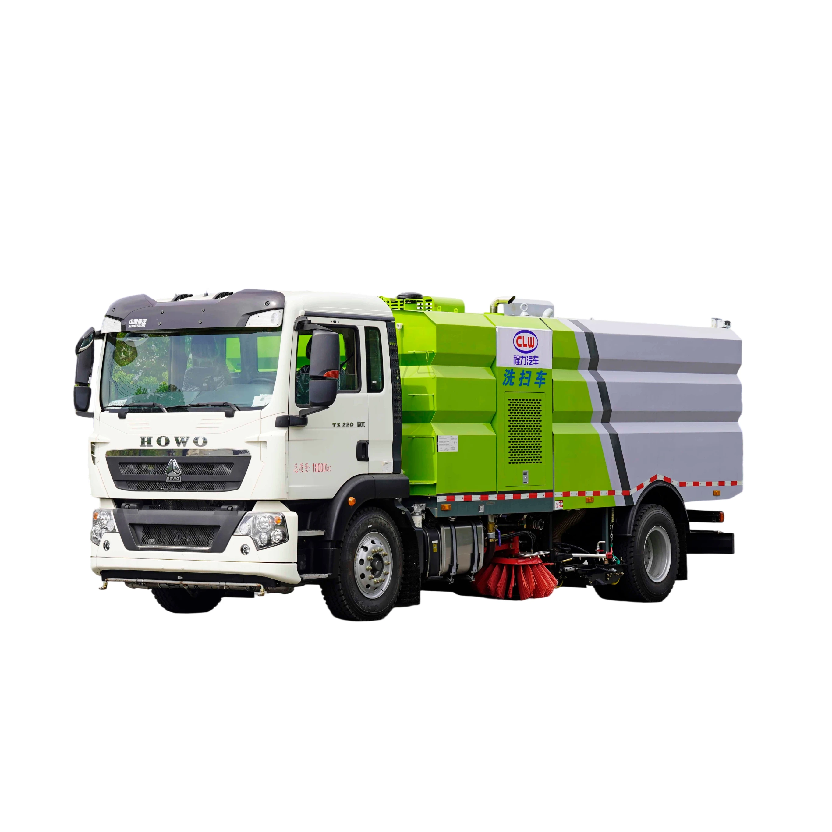 CL5181TXSZ6GX SinотрукNX Мытье и уборка автомобиля с насосом двигателя 18000 кг 8925x2530x3150 мм