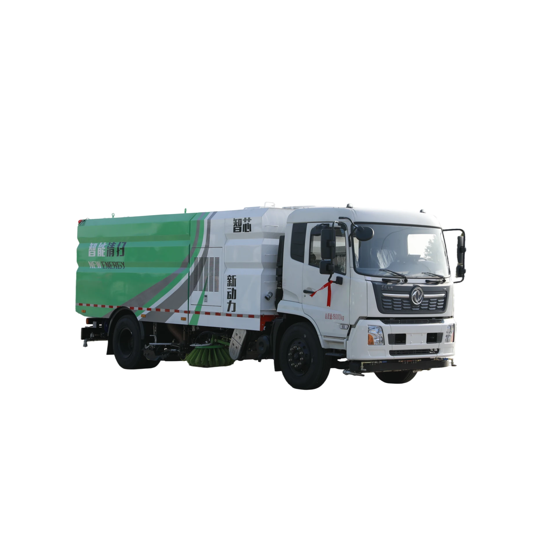 CLW5180TXSD6 Дунфэн Тяньцзинь Моечное и подметающее транспортное средство с двигательным редуктором 18000 кг Хубейского происхождения Гарантия 1 год