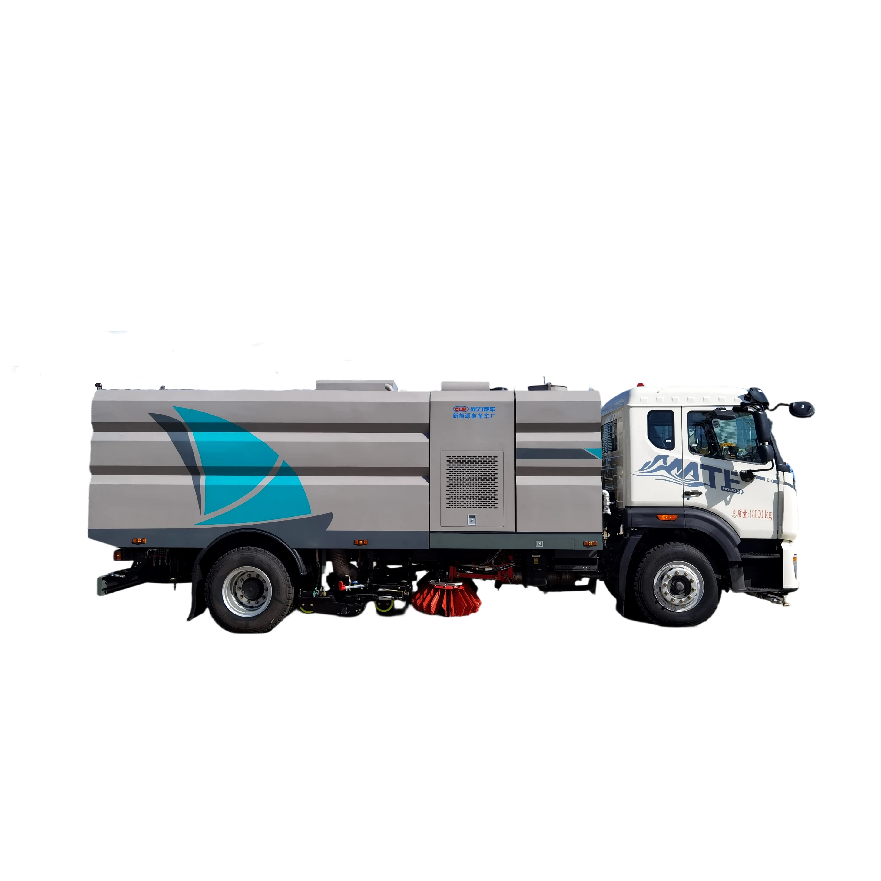 Новый Sinotruk NX мытье и уборка автомобиля с двигателем 240 л.с., оборудование из Хубей, 1 год гарантии, вес 18000 кг