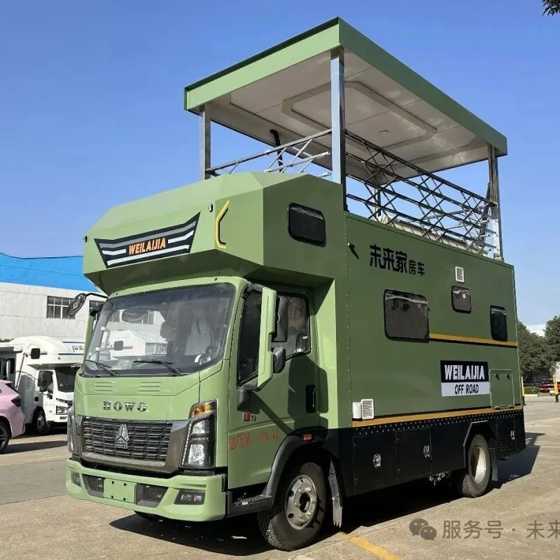 Прямые продажи RV от завода Ченгли с высокой крышей Sinotruk Haowo